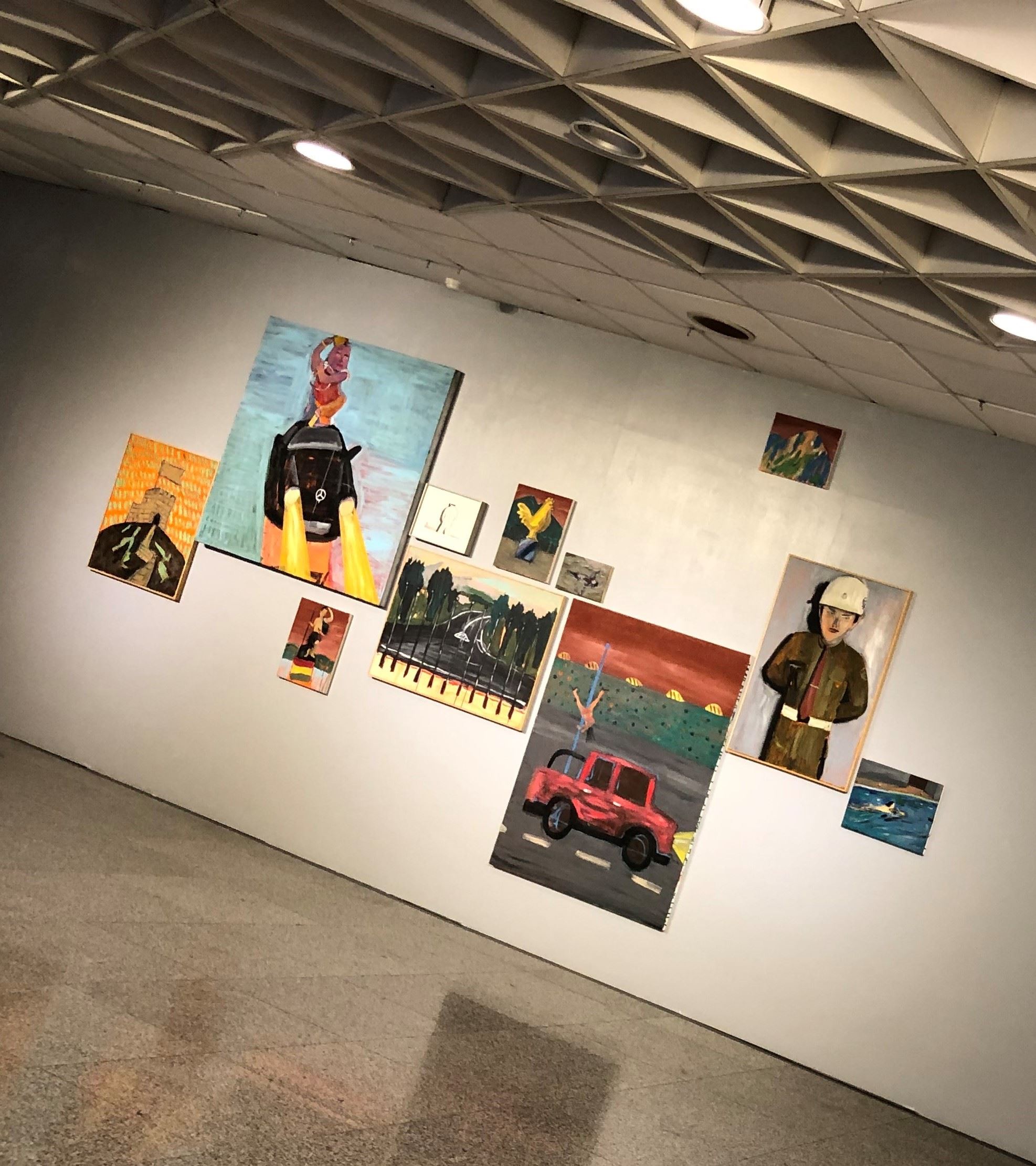 The National Tainan Living Art Center has previously exhibited paintings by artist Tsai Tsung-You. (Photo / Courtesy of the Ministry of Culture)